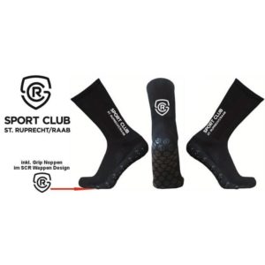 SCR Grip Socken schwarz